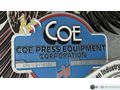 15,000 lbs. x 18" Wide Coe Press Equipment Coil Reel and Coe Powered Straightener For Sale