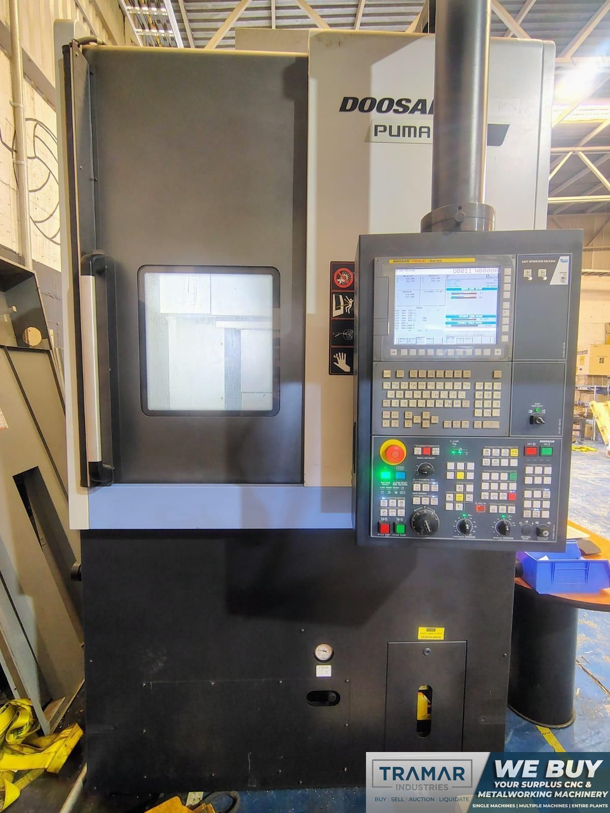 2018 Doosan Puma V400R CNC VTL Vertical Lathe For Sale