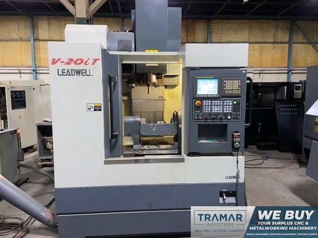 Leadwell V20i CNC 5-Axis Vertical Machining Center For Sale - 2012