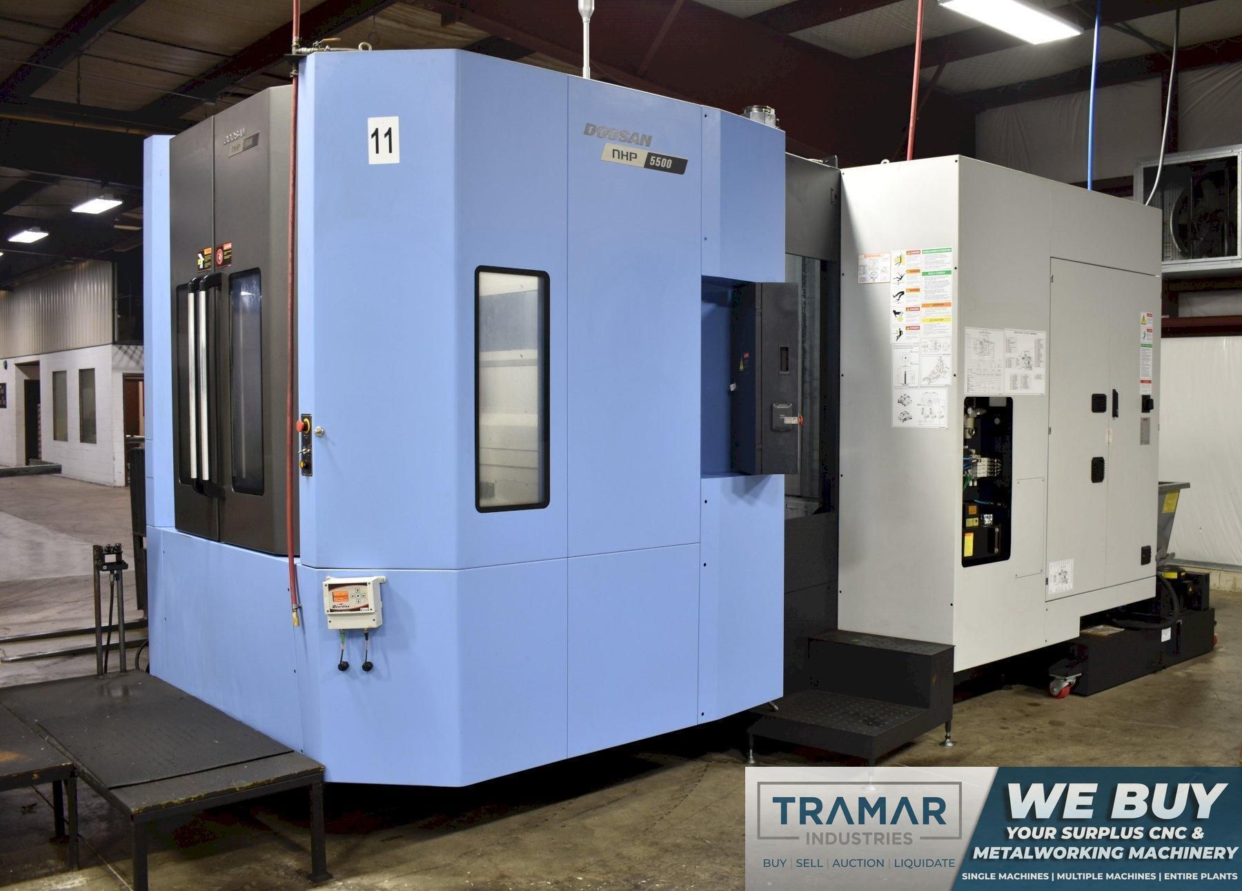 Doosan NHP-5500 CNC Horizontal Machining Center For Sale 2020