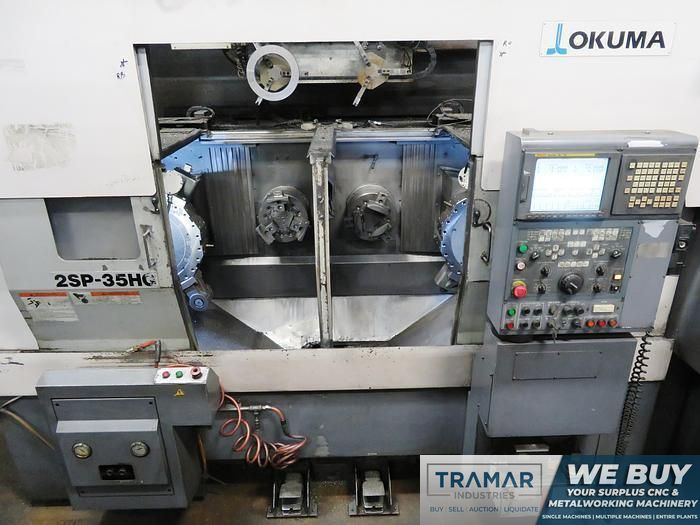 Okuma 2SP-35HG Used CNC Lathe For Sale - 2006