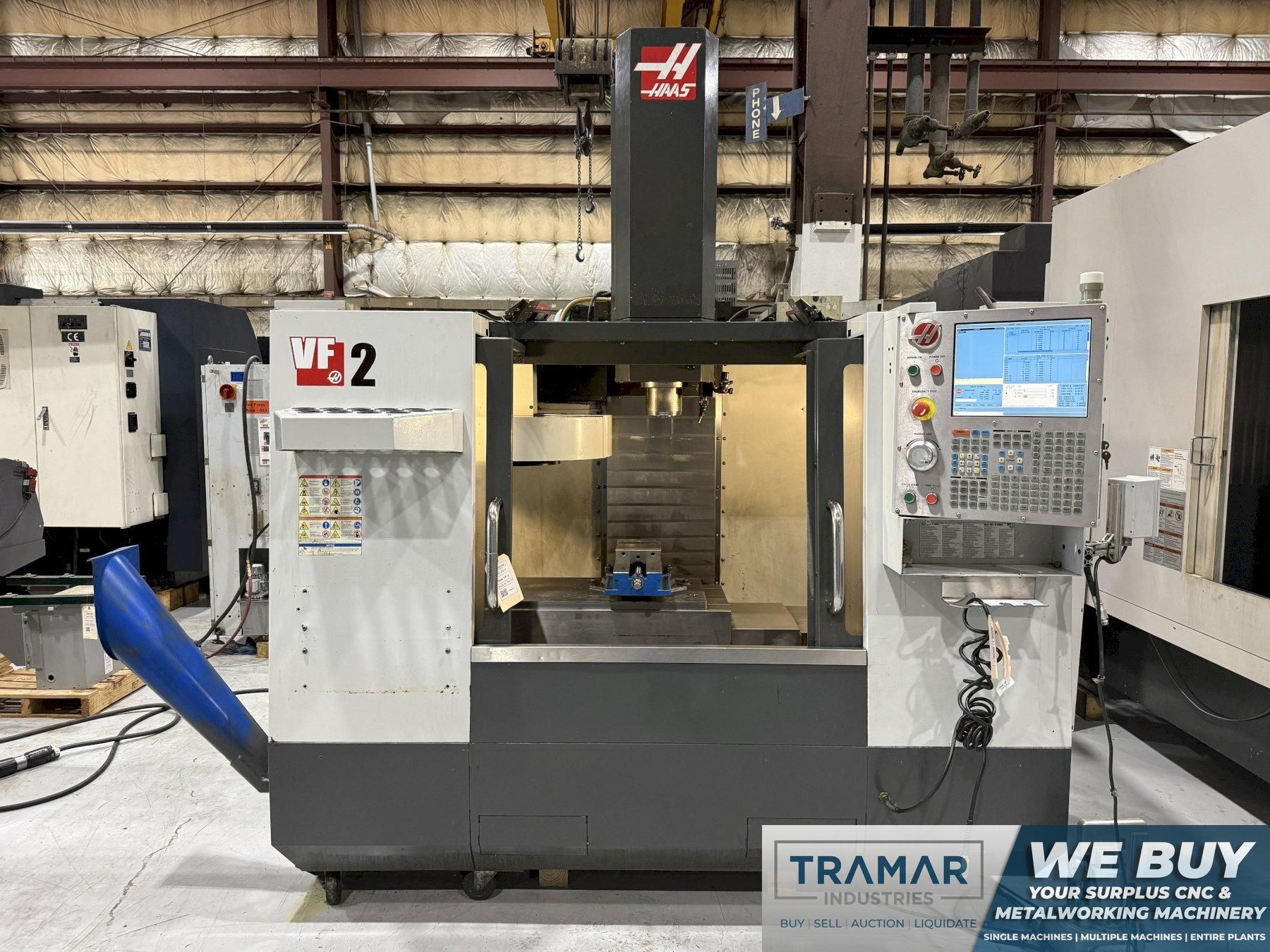 Used 2012 Haas VF-2 CNC Vertical Machining Center For Sale
