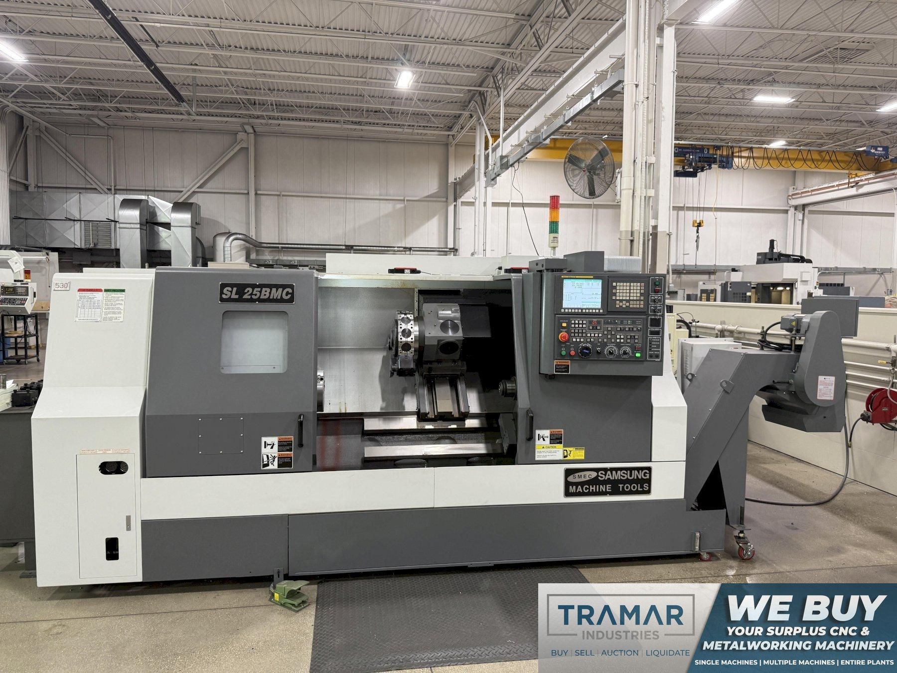 2012 Samsung SL25BMC/1000 Used CNC Lathe For Sale