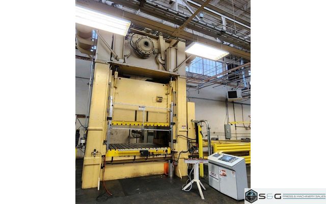 800 ton Niagara Model# SE2-800-96-60, Straight Side Mechanical Metal Stamping Press For Sale, Rebuilt 2020