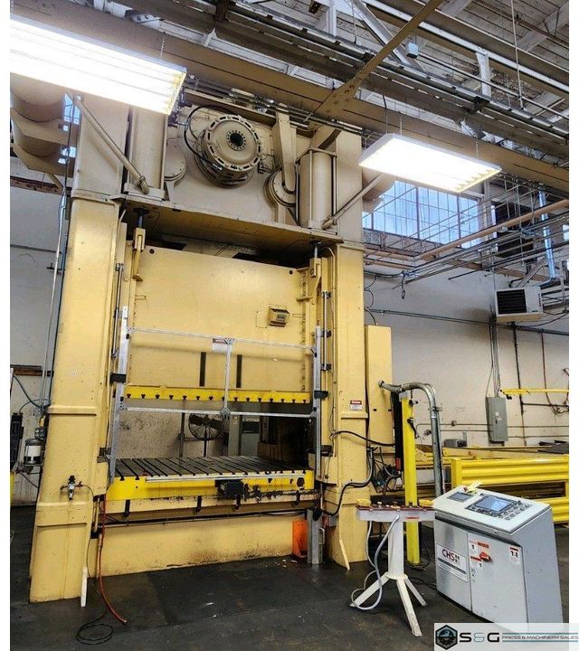 800 ton Niagara Model# SE2-800-96-60, Straight Side Mechanical Metal Stamping Press For Sale, Rebuilt 2020