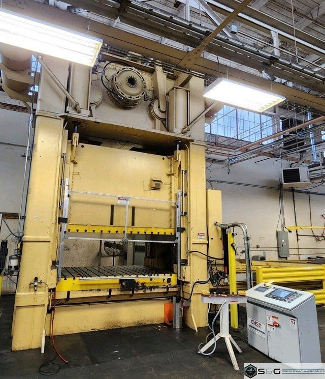 800 ton Niagara Model# SE2-800-96-60, Straight Side Mechanical Metal Stamping Press For Sale, Rebuilt 2020