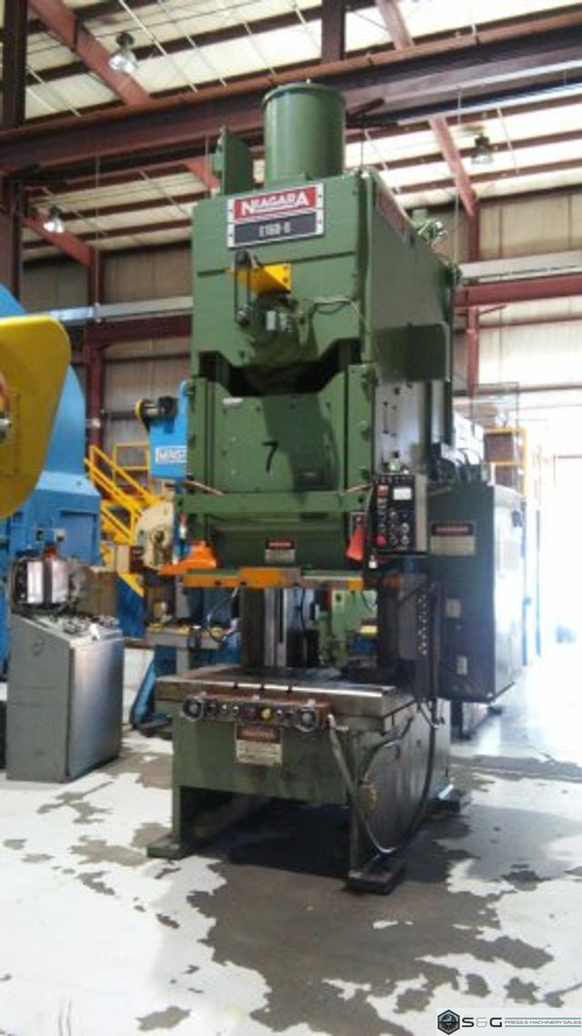 150 Ton NIAGARA E-150-S, C-Frame Press