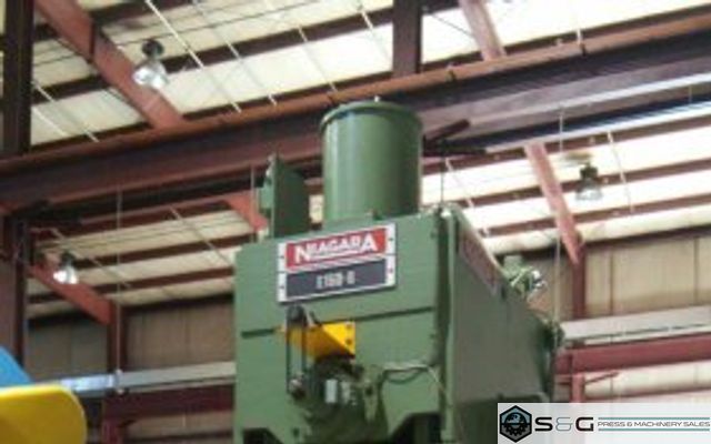 150 Ton NIAGARA E-150-S, C-Frame Press
