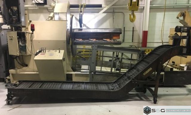 24" W. x 15' L., WARDCRAFT, Steel Belt Conveyor.