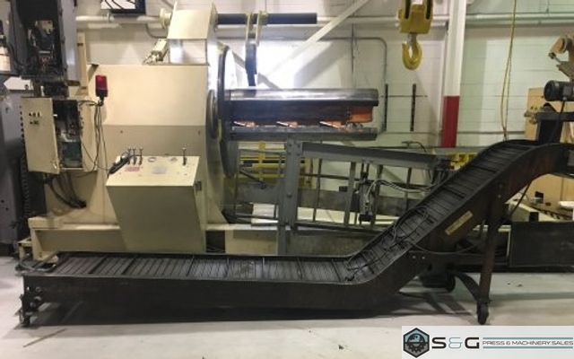 24" W. x 15' L., WARDCRAFT, Steel Belt Conveyor.