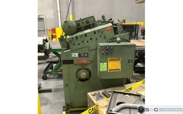 32" x .080" Littell No. 432-7PDL Powered Straightener