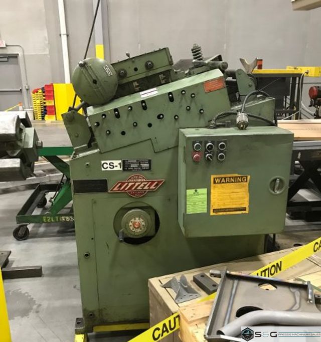32" x .080" Littell No. 432-7PDL Powered Straightener