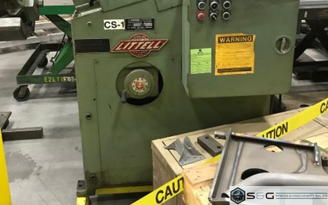 32" x .080" Littell No. 432-7PDL Powered Straightener