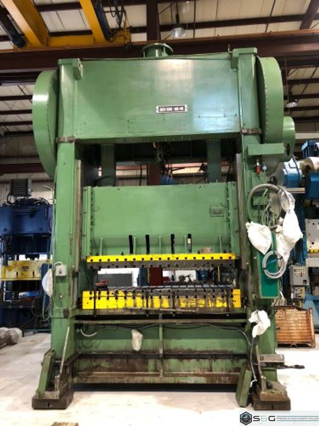 500 Ton NIAGARA SC2-500-108-48 Straight Side Mechanical Metal Stamping Press