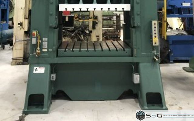 400 Ton Minster E2-400-60-48 Hevi-Stamper Straight Side Press, New 2001