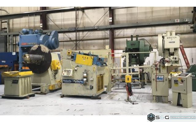 15000 Lbs Colt & Perfecto, CWP Servo Feed Line
