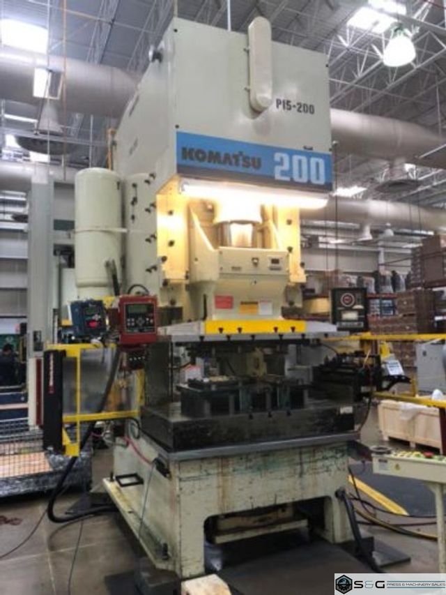 200 Ton Komatsu OBS-200 Press, New 1998