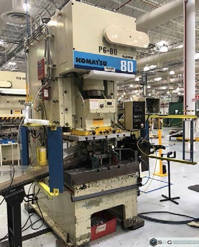 80 Ton KOMATSU OBS Press, New 1994 & 1999