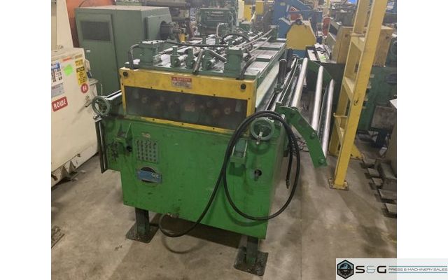 72" W. x COE  Model# CPFS - 3.5-72 Servo Feed Straightener