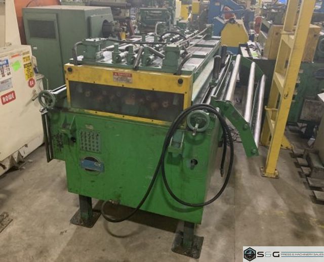 72" W. x COE  Model# CPFS - 3.5-72 Servo Feed Straightener