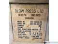 200 Ton Blow SC2-200-84-40 Straight Side Mechanical Metal Stamping Press For Sale, New 1992