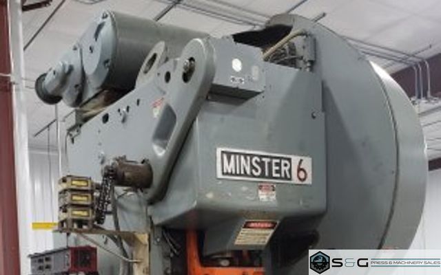 60 Ton MINSTER #6 Flywheel OBI Press
