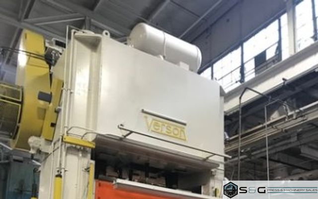 600 Ton VERSON SE2-600-96-54t Straight Side Mechanical Metal Stamping Press