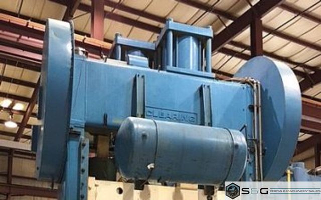 400 Ton Clearing S2-400-108-60 Straight Side Mechanical Metal Stamping Press: Die Try-out Press