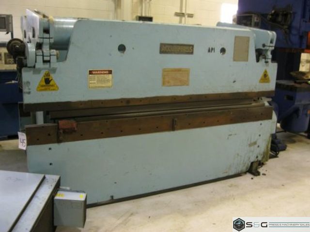 60 Ton ACCURPRESS 76010, 10' Bed Length, 8" Stroke, 8" Throat Depth, 1996