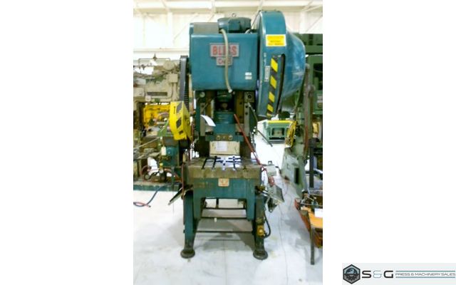 45 ton Bliss C-45, Mechanical OBI / Gap Frame Press For Sale