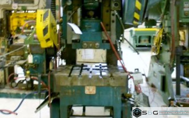 45 ton Bliss C-45, Mechanical OBI / Gap Frame Press For Sale