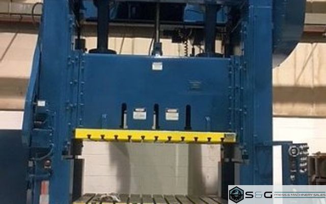 300 Ton BLISS SC2-300-72-48, Straight Side Press