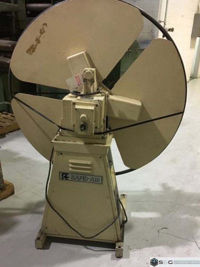 500 Lb. RAPID AIR Vertical Decoiler