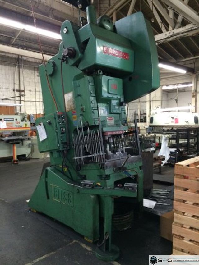 75 Ton BLISS C-75, C-Frame Press