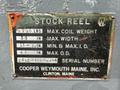 2500 LBS X 12" COOPER WEYMOUTH DOUBLE END PULL-OFF COIL REEL UNCOILER: STOCK #22619