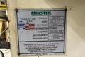 150-ton Minster "Piece-Maker" Back Geared Straight Side Press Model P2-150-60 For Sale, Year 1996 -  Includes Coil Feed Line