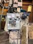 5 CU FT METFIN STEEL BELT ROTARY TUMBLE SHOT BLAST MACHINE w/ LOADER HOPPER: YOBRO #26451