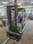 3,700 LB MITSUBISHI FB20NT-AC ELECTRIC FORKLIFT W/ CHARGER. STOCK # 0670325.