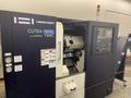 Hwacheon Cutex-180BL YSMC Multi-Axis CNC Lathe 2018 with: Fanuc OiTF CNC Control, Horizontal Linear Guide, Slant Longbed, 8" Chuck, Milling, Tool Presetter, High Pressure Pump, HTLD, Barfeed Interface, Rigid Tapping, Parts Catcher, and Chip Conveyor.