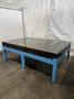 60" X 96" CAST IRON SURFACE PLATE W/ STAND. STOCK # 0850523.
