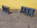 (2) 8" x 48" x 18-3/8" CAST PARALLEL SET UP BLOCKS: STOCK 12886
