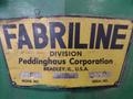 150 TON FABRILINE - PEDDINGHAUS MODEL #FS88 4-POST HYDRAULIC PRESS / PUNCH / SHEAR: STOCK #16358