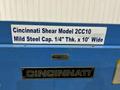10' x 1/4" CINCINNATI MODEL #2CC10 MECHANICAL POWER SHEAR: