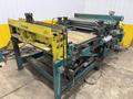 60" x 16 GAUGE IOWA PRECISION MODEL #GAF60-6 COIL SLEAR (SLITTING &amp; CUT-TO-LENGTH) LINE, WITH UNCOILERS &amp; SIDE PUNCHING / NOTCHING: YOBRO #24552