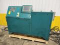 60" x 16 GAUGE IOWA PRECISION MODEL #GAF60-6 COIL SLEAR (SLITTING &amp; CUT-TO-LENGTH) LINE, WITH UNCOILERS &amp; SIDE PUNCHING / NOTCHING: YOBRO #24552