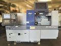 STAR SR-32JII Type B Swiss CNC Lathe 2019 w/ Turning Tool with 6 Stations, Back Side facing Operator 5 Stations Live, Back Side Sub Spindle Tools 8 Stations (4 /4 stacked on top of each other all live) (The Y Axis), Parts Conveyor, LNS Alpha 538 Magazine Bar Loader, Fire Suppression System. Ran oil.