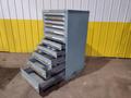 11 DRAWER STANLEY VIDMAR BLUE TOOL STORAGE CABINET 30" X 29.5" X 59"H : YOBRO 26150