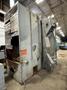 48" X 96" X 8 WHEEL PANGBORN MODEL #ES-1838-22 ROLLER CONVEYOR PASS-THRU BLAST SYSTEM, NEW 2007: STOCK #21212