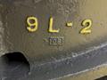 8' X 5/8" WEBB MODEL #9L INITIAL PINCH 3 ROLL PLATE BENDING ROLL: YOBRO #24510