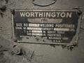 2500 LBS WORTHINGTON MODEL 25-P WELDING POSITIONER: YOBRO #26429